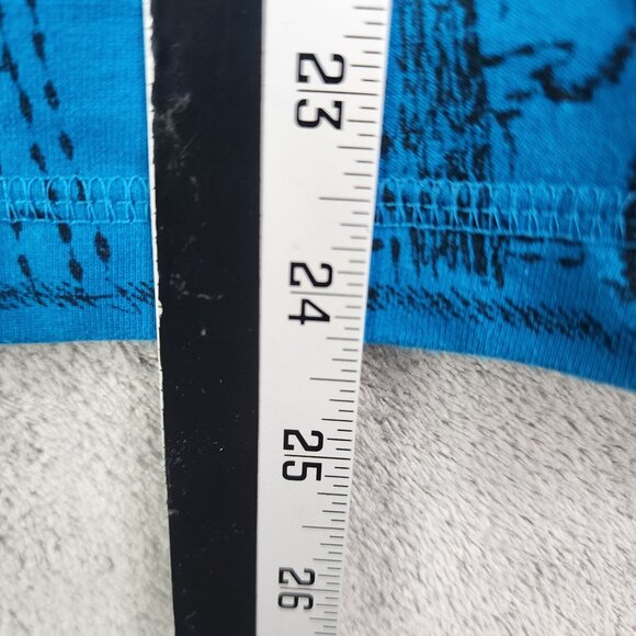 Womens 2 Pc Chicos Spa Blue Graphic Full Zip Jacket & Tank Top Set Size 2 & 3 - Picture 13 of 14